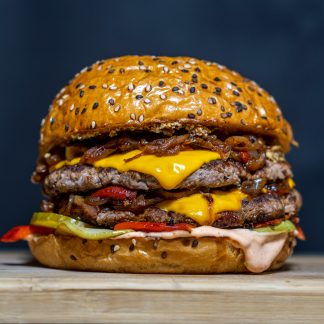 spicy burger